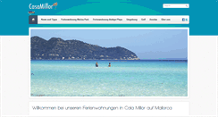 Desktop Screenshot of casamillor.com