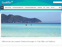 Tablet Screenshot of casamillor.com